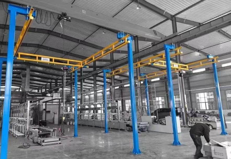 自立式KBK、立柱式KBK起重機(jī)軌道組合系統(tǒng)