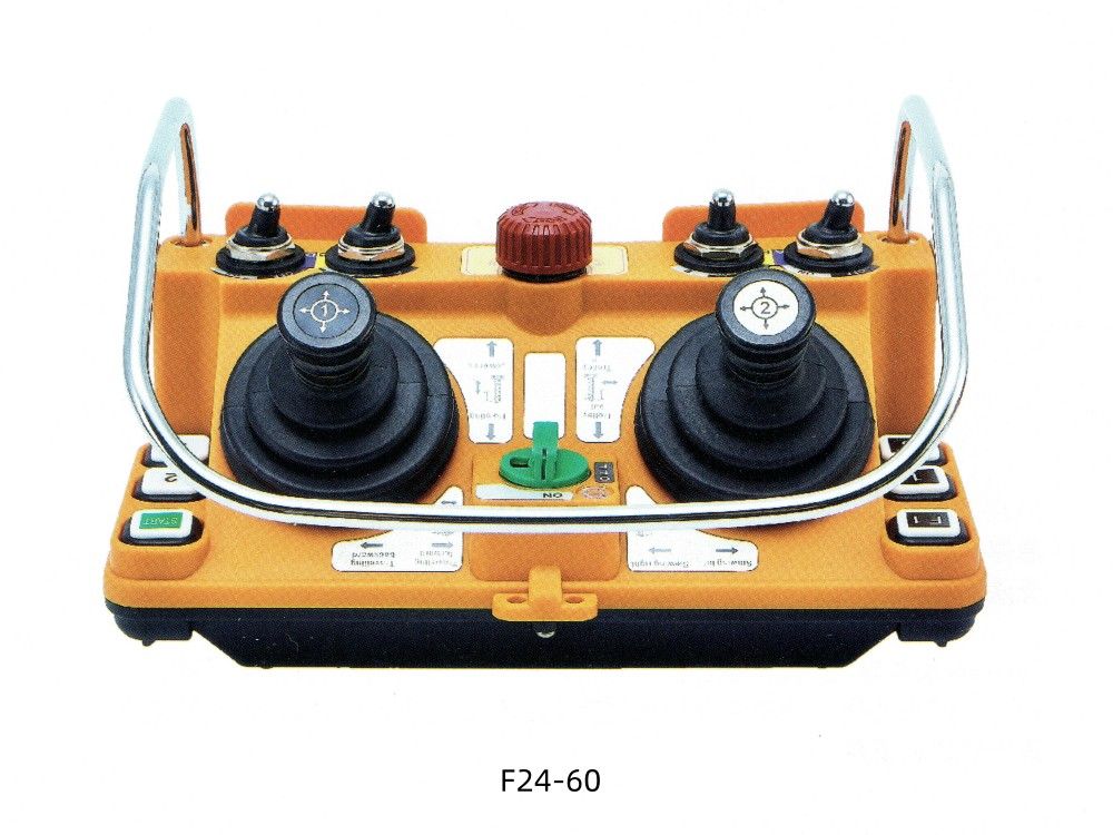 F24-60型工業(yè)無(wú)線(xiàn)遙控器（雙搖桿式）