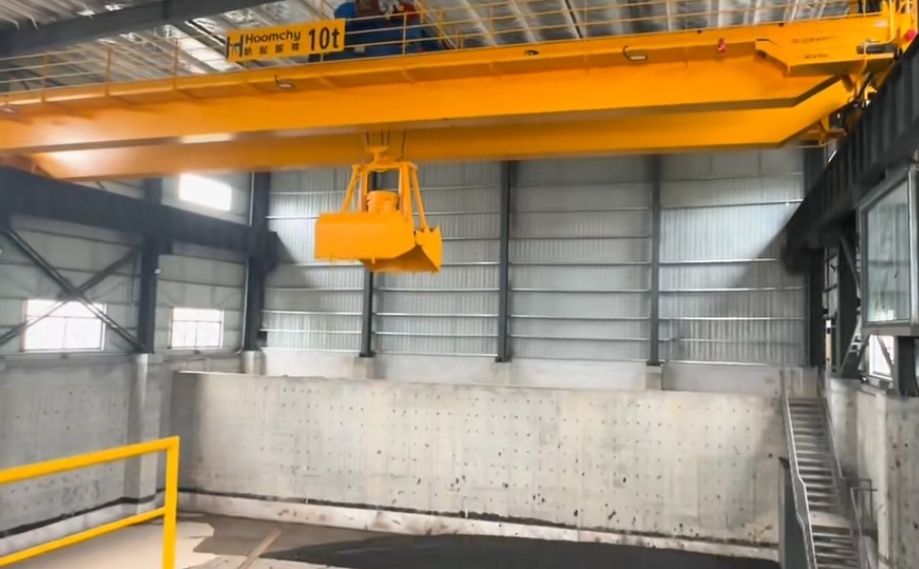 電動(dòng)抓斗行車、智能抓斗天車、QZ型抓斗橋式起重機(jī)