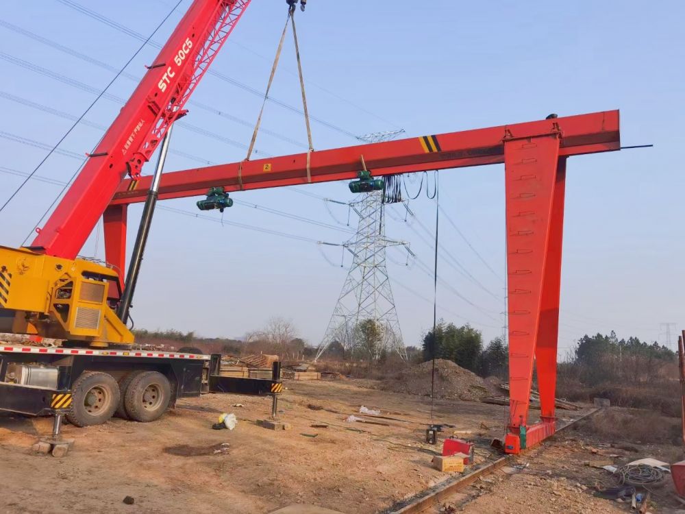 MHE型/MH型電動(dòng)葫蘆單梁門式起重機(jī)、福建起重機(jī)龍門吊