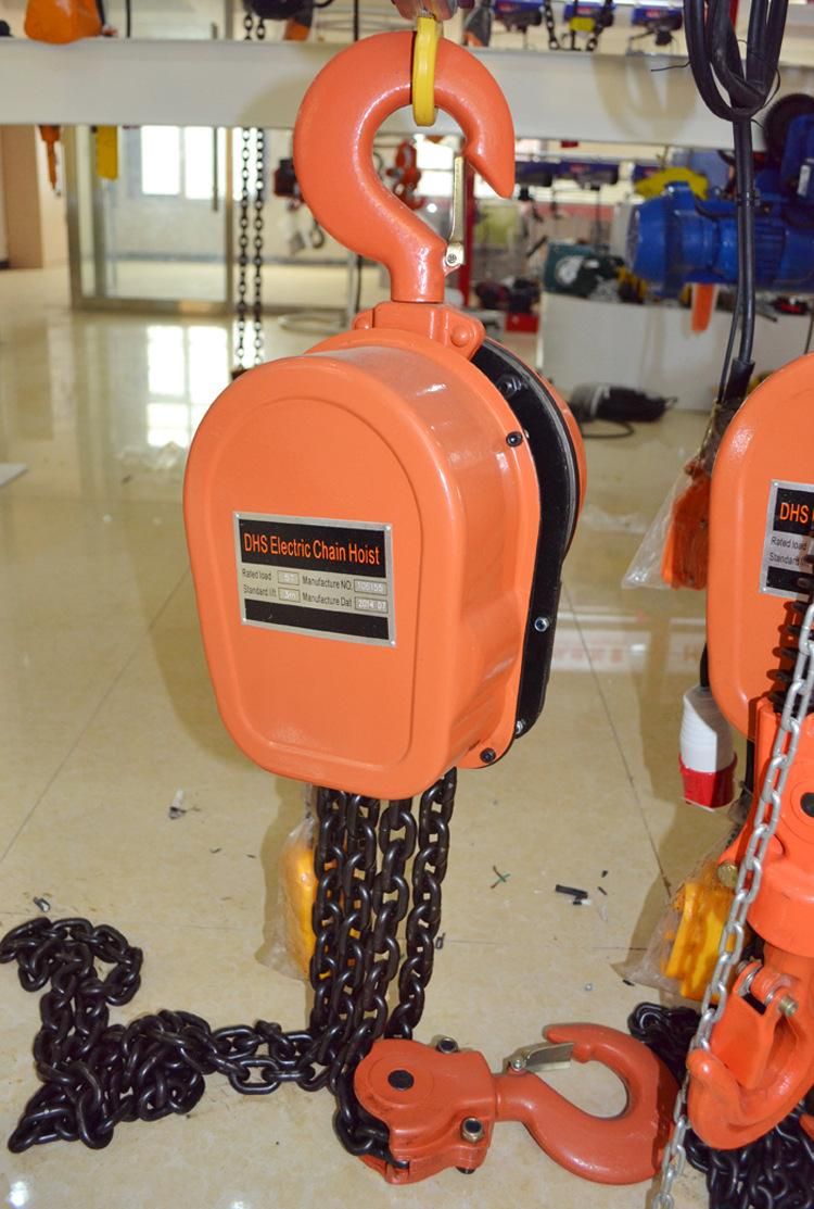 環(huán)鏈電動葫蘆與鋼絲繩電動葫蘆的不同之處