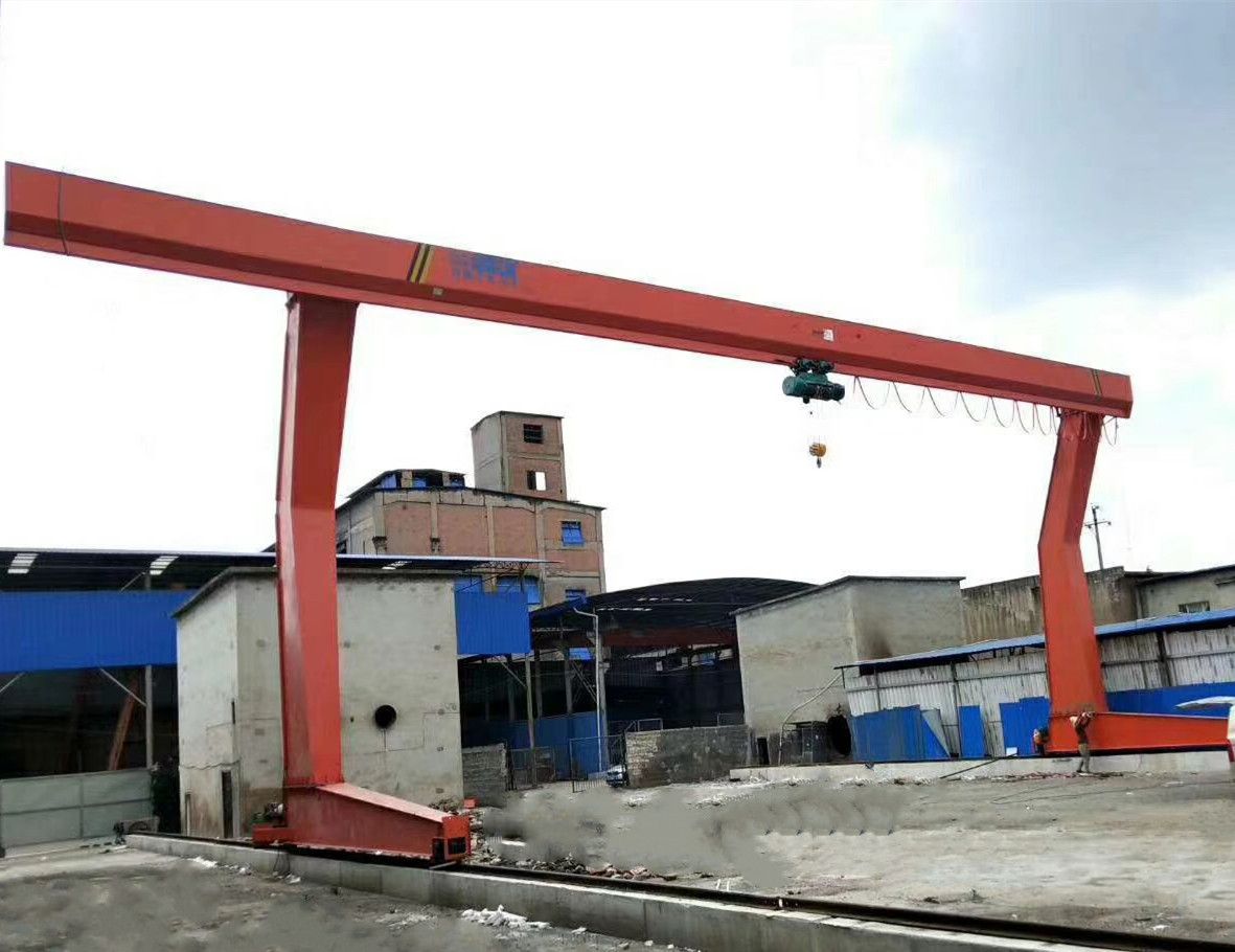 邯鄲龍門吊，L型單主梁電動葫蘆門式起重機(jī)生產(chǎn)廠家銷售服務(wù)