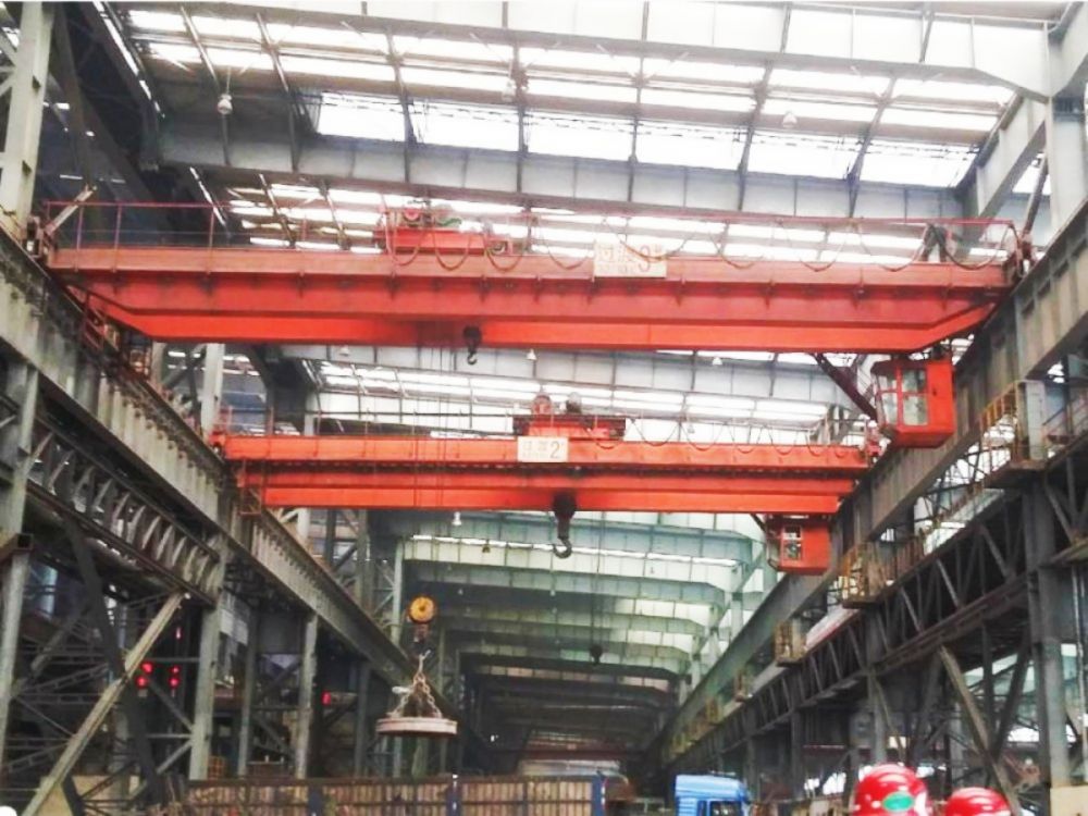 QP型電磁鐵抓斗兩用橋式起重機、兩用行車、天車