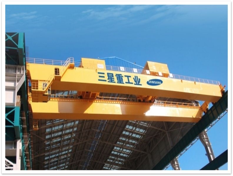 三星重工QE150T+150T 雙梁橋式起重機