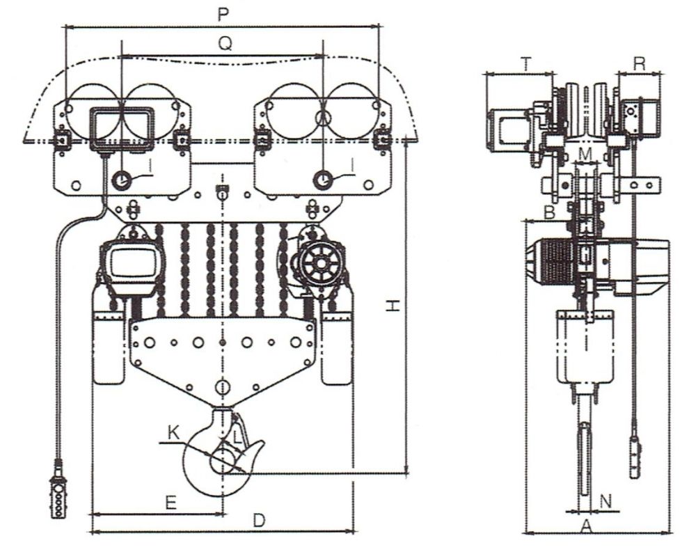15、20、25t電動運(yùn)行式環(huán)鏈葫蘆外形尺寸圖.jpg