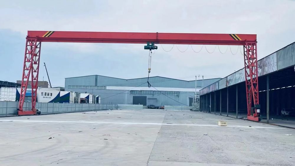 1～16噸電動葫蘆單梁門式起重機、單梁龍門吊定制生產(chǎn)、廠價銷售
