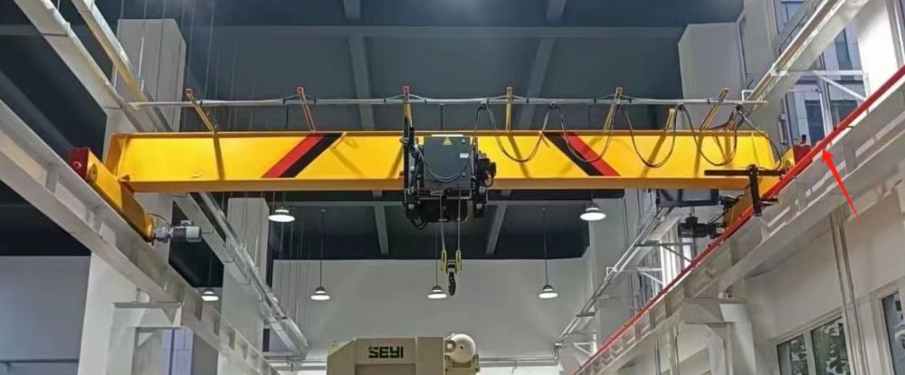 無接縫滑觸線用于歐式電動單梁起重機.jpg