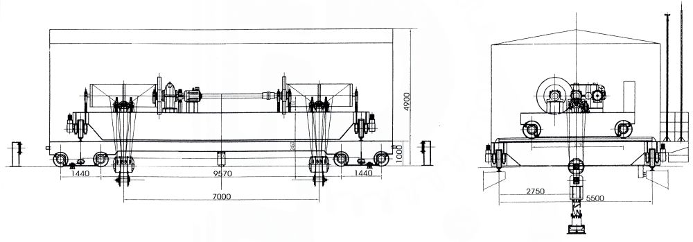 ?QT型尾水雙向臺(tái)車(chē)式啟閉機(jī)
