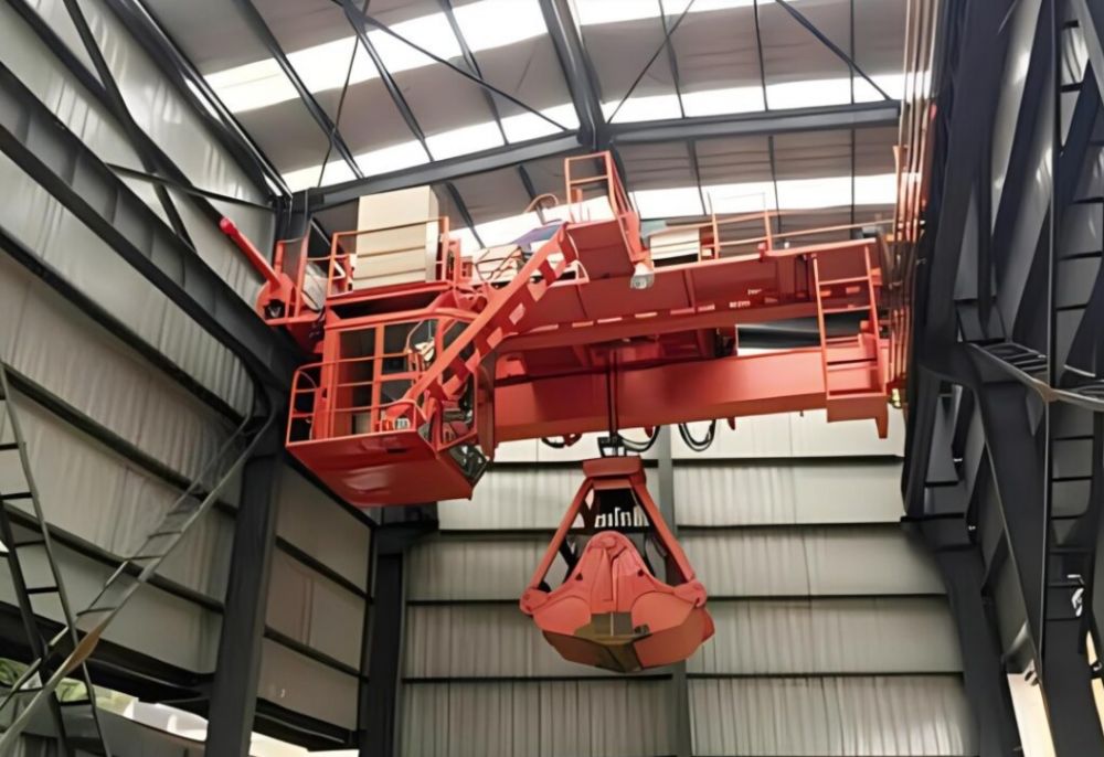 QZ型抓斗橋式起重機、雙梁抓斗吊、抓斗行車