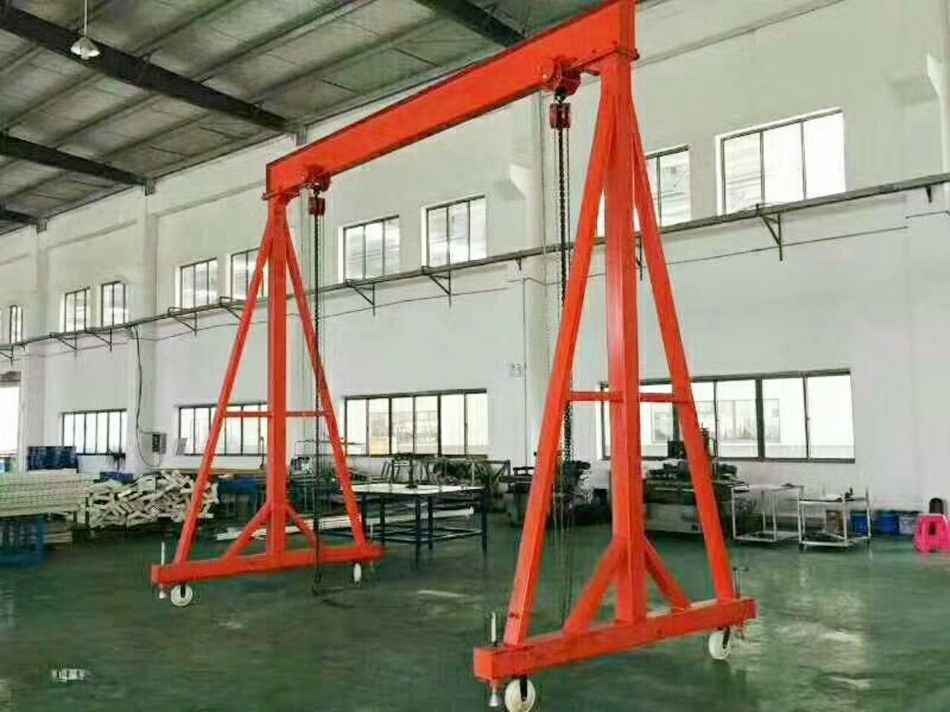 平頂山手推龍門架、簡易型、小型門式起重機(jī)生產(chǎn)廠家