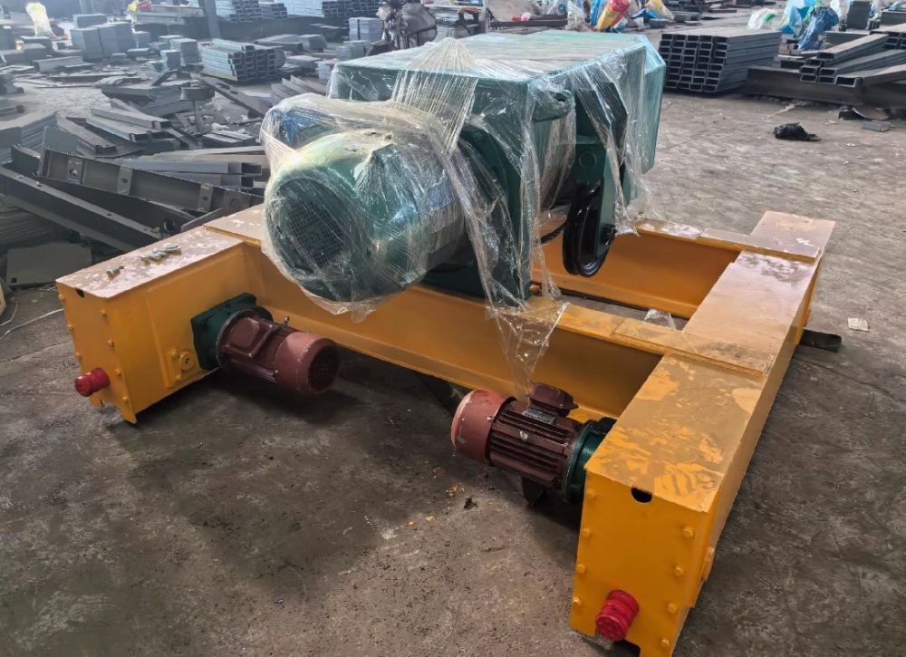 臺(tái)車(chē)一體式大噸位電動(dòng)葫蘆、葫蘆雙梁橋式起重機(jī)小車(chē)
