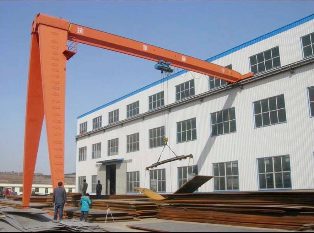 聊城龍門吊、電動(dòng)葫蘆單梁門式起重機(jī)廠家銷售安裝維修