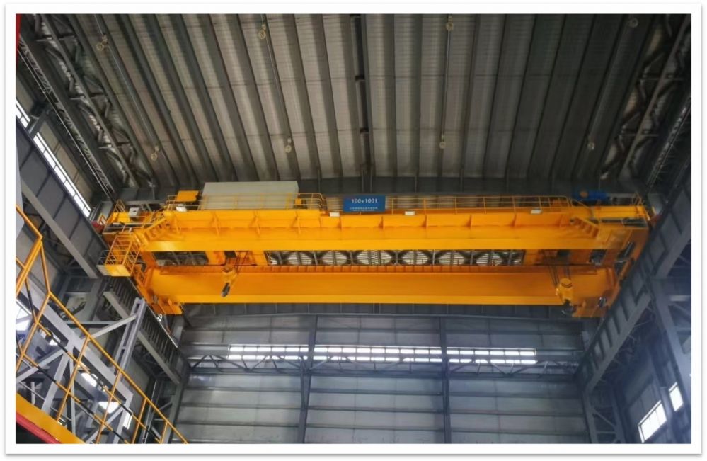 中車(chē)電機(jī)QB100T+100T 歐式防爆雙梁橋式起重機(jī)