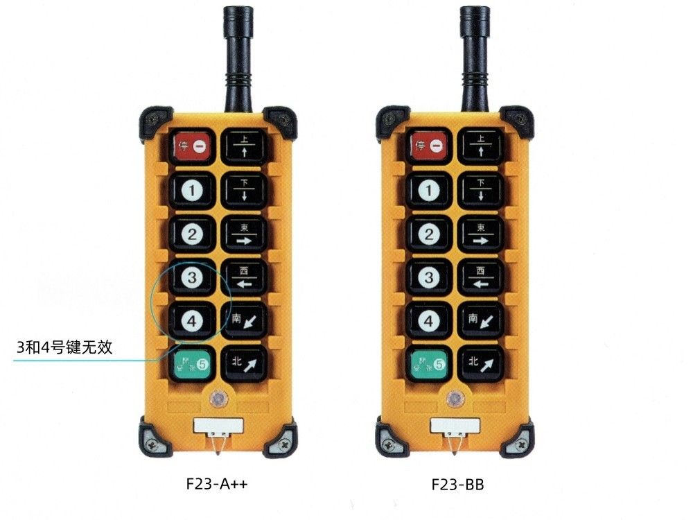 F23-A++、F23-BB型工業(yè)無線遙控器