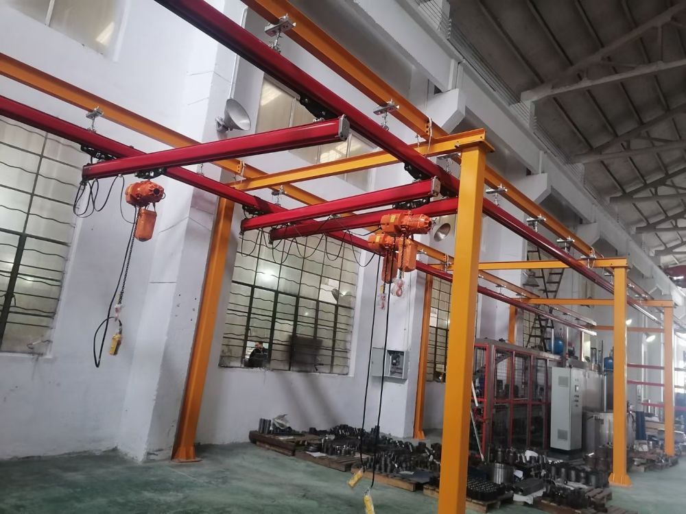 重慶KBK柔性組合起重機(jī)、剛性/鋁軌懸掛起重機(jī)系統(tǒng)制造安裝價(jià)格