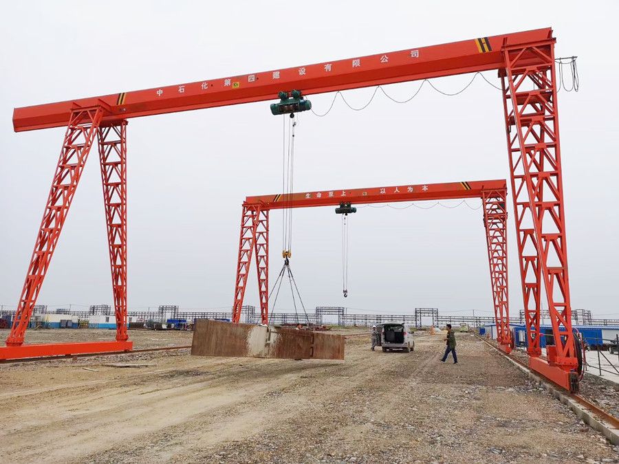 延安龍門吊、龍門吊機、天車、MH型電動葫蘆門式起重機廠家銷售